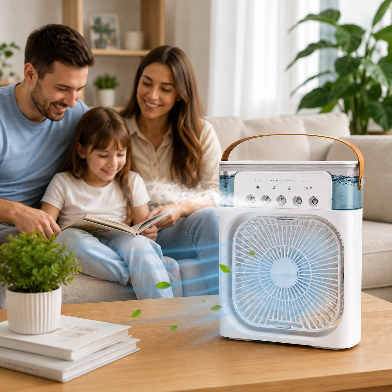 Ventilador Climatizador/ Pulverizador